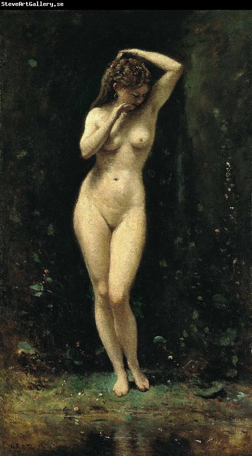 Jean-Baptiste-Camille Corot Diana Bathing